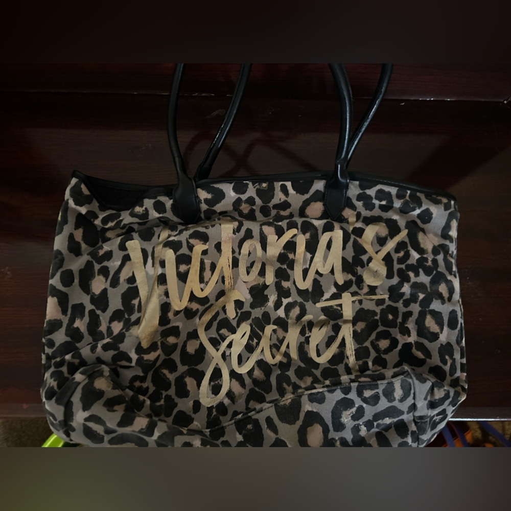 Victoria's Secret Leopard Print Tote
